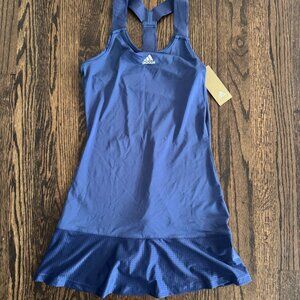 NWT Adidas Navy Blue Tennis Dress Size S